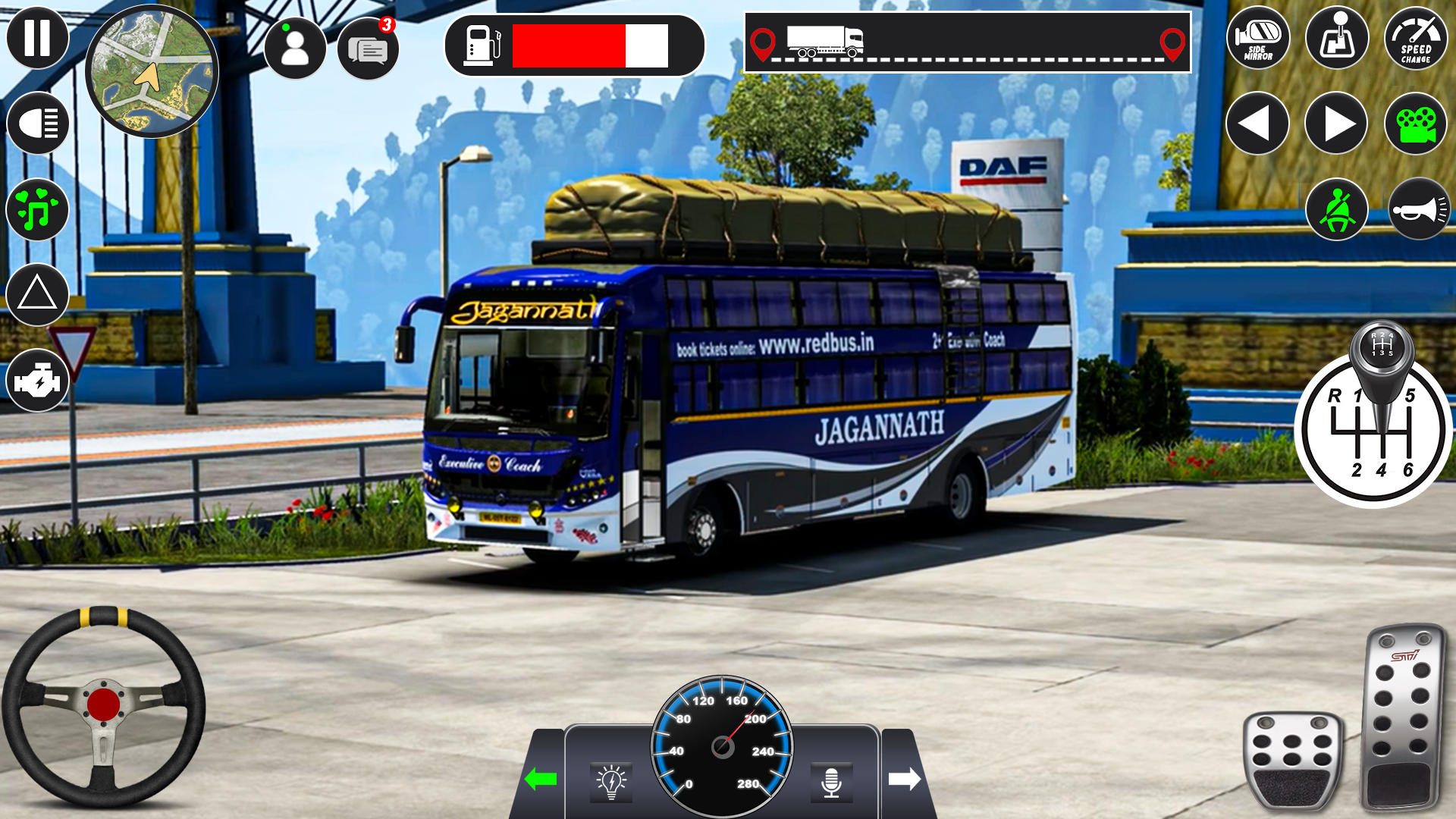 Bus Simulator 2024 : Euro Bus ภาพหน้าจอเกม