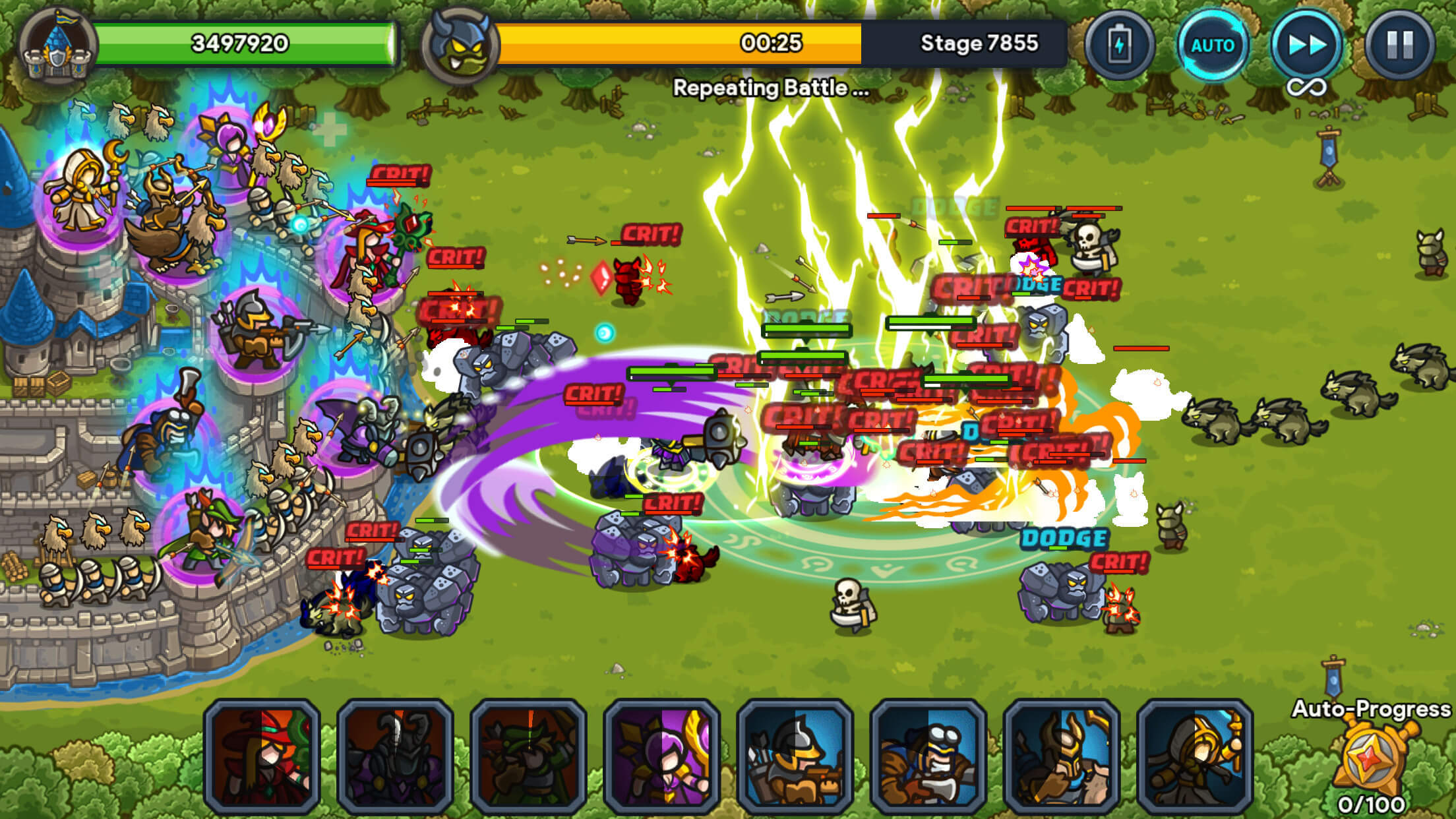 Screenshot of Idle Kingdom Defense