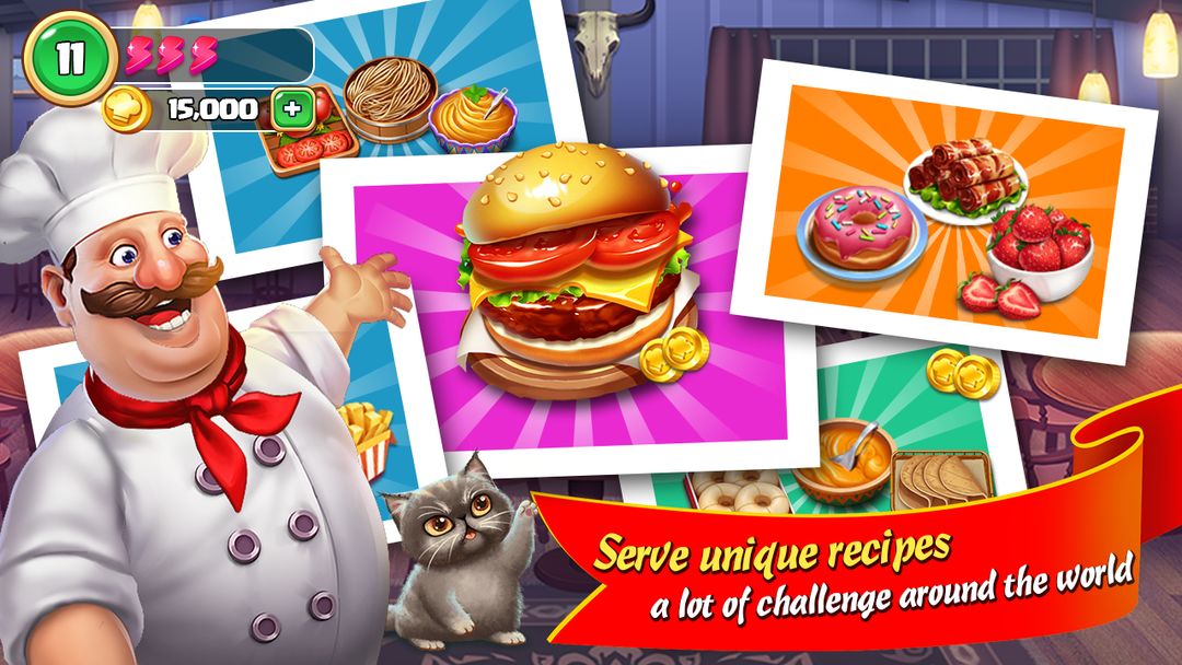 Cooking challenge - crazy kitchen chef restaurant screenshot game