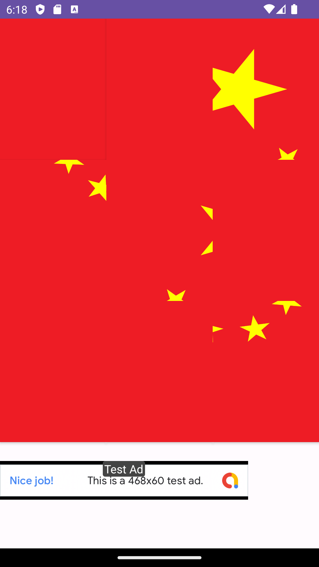 China Flag Puzzle ゲームのスクリーンショット