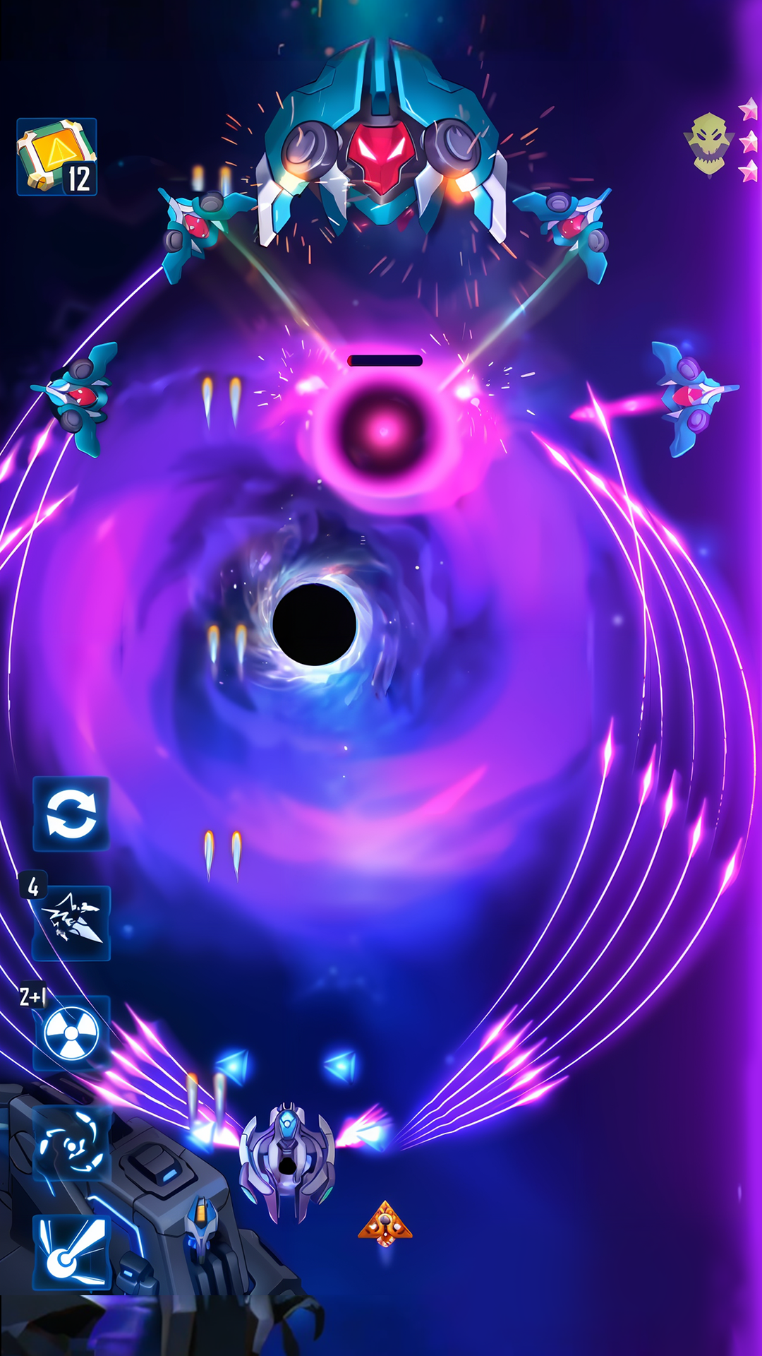 WindWings: Space Shooter Game Screenshot
