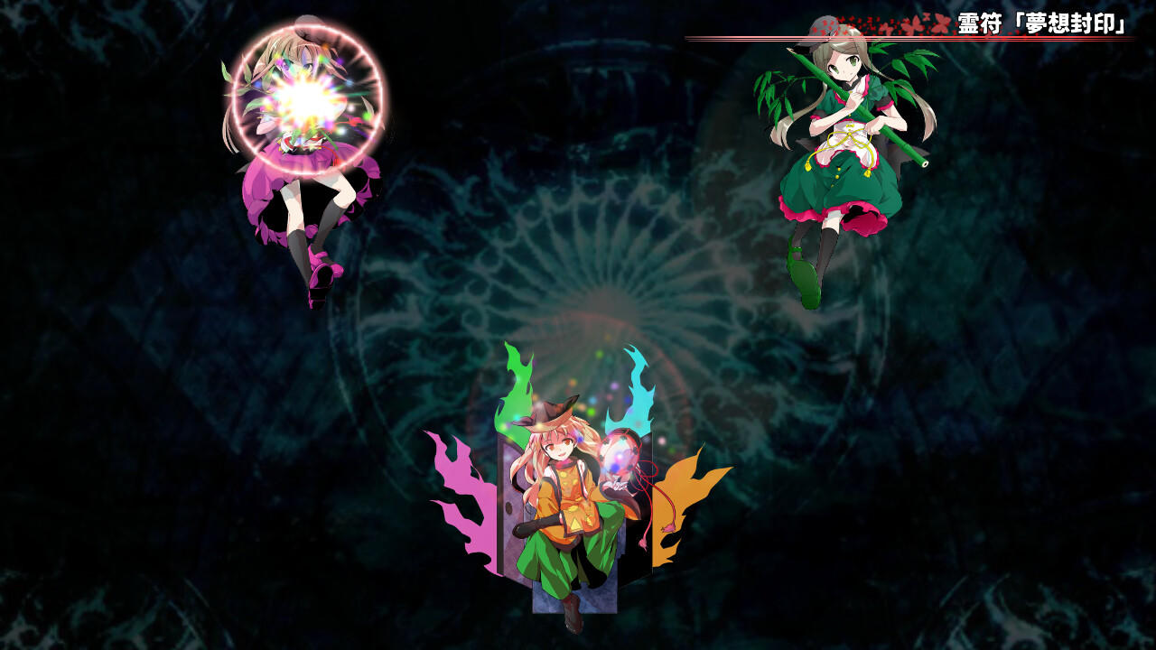 東方翠神廻廊 〜 Faith in the Goddess of Suwa. Game Screenshot