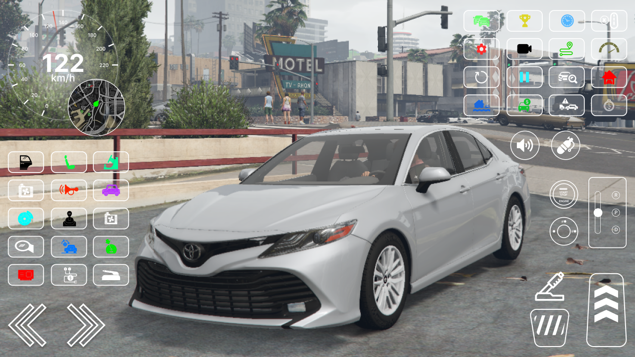 Camry Master Race: City Racing Game Screenshot