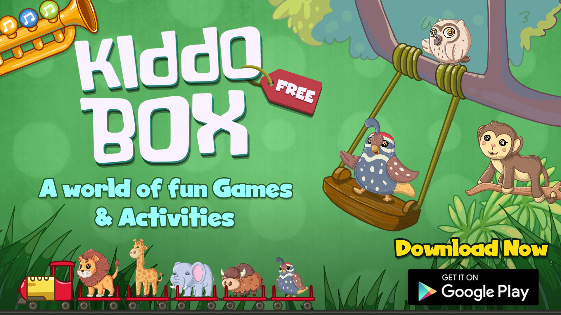 Kiddobox - Learning By Games Game Screenshot