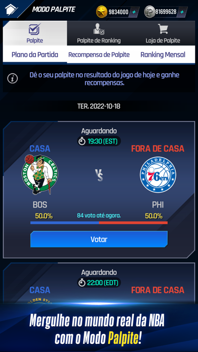 Captura de Tela do Jogo NBA NOW 23