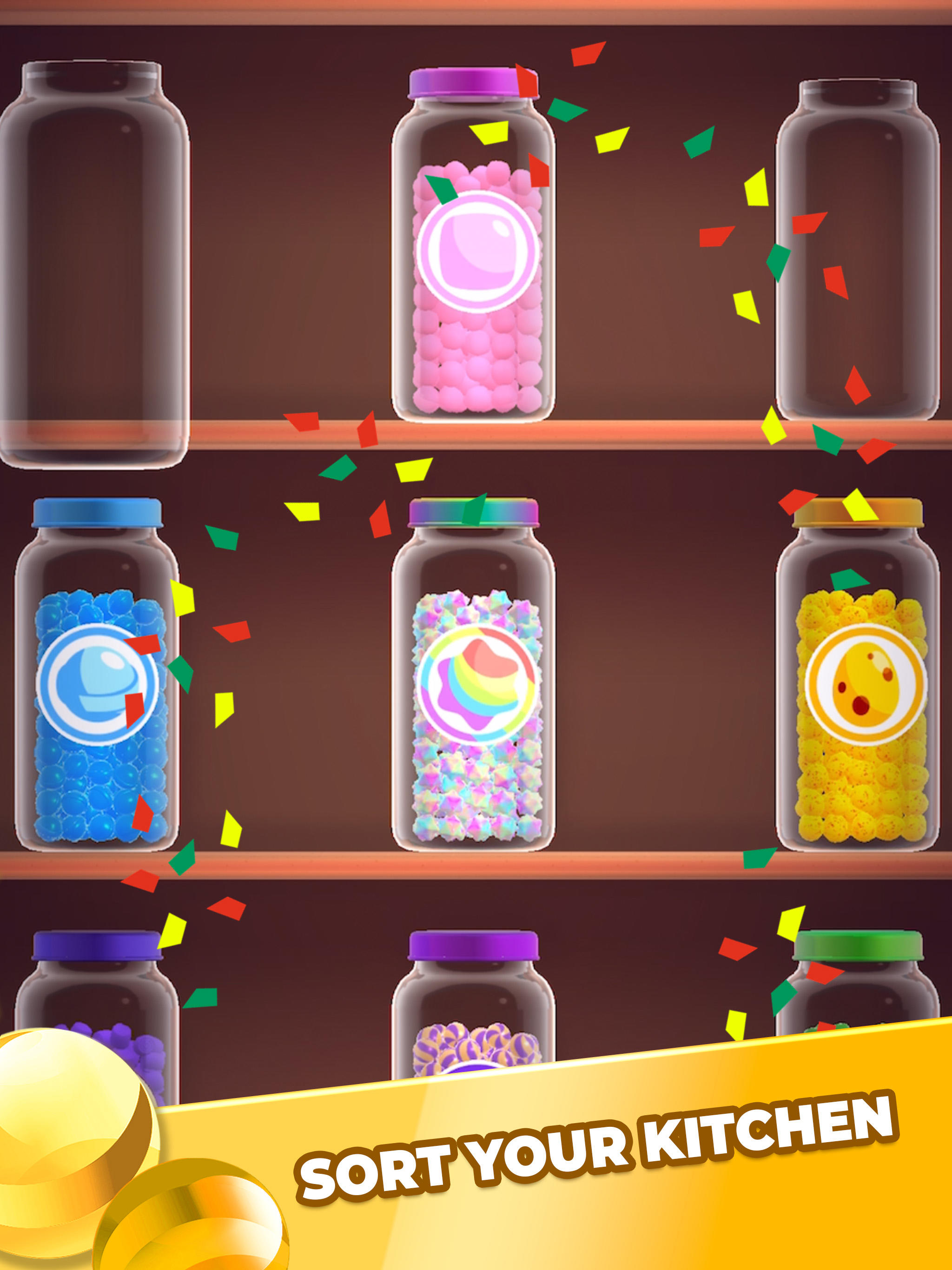 Скриншот игры Kitchen Sort 3D