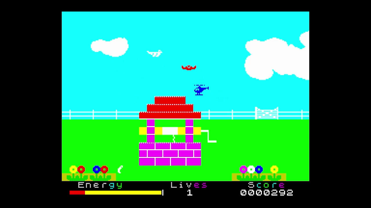 Screenshot of Percy the Potty Pigeon (C64/Spectrum)