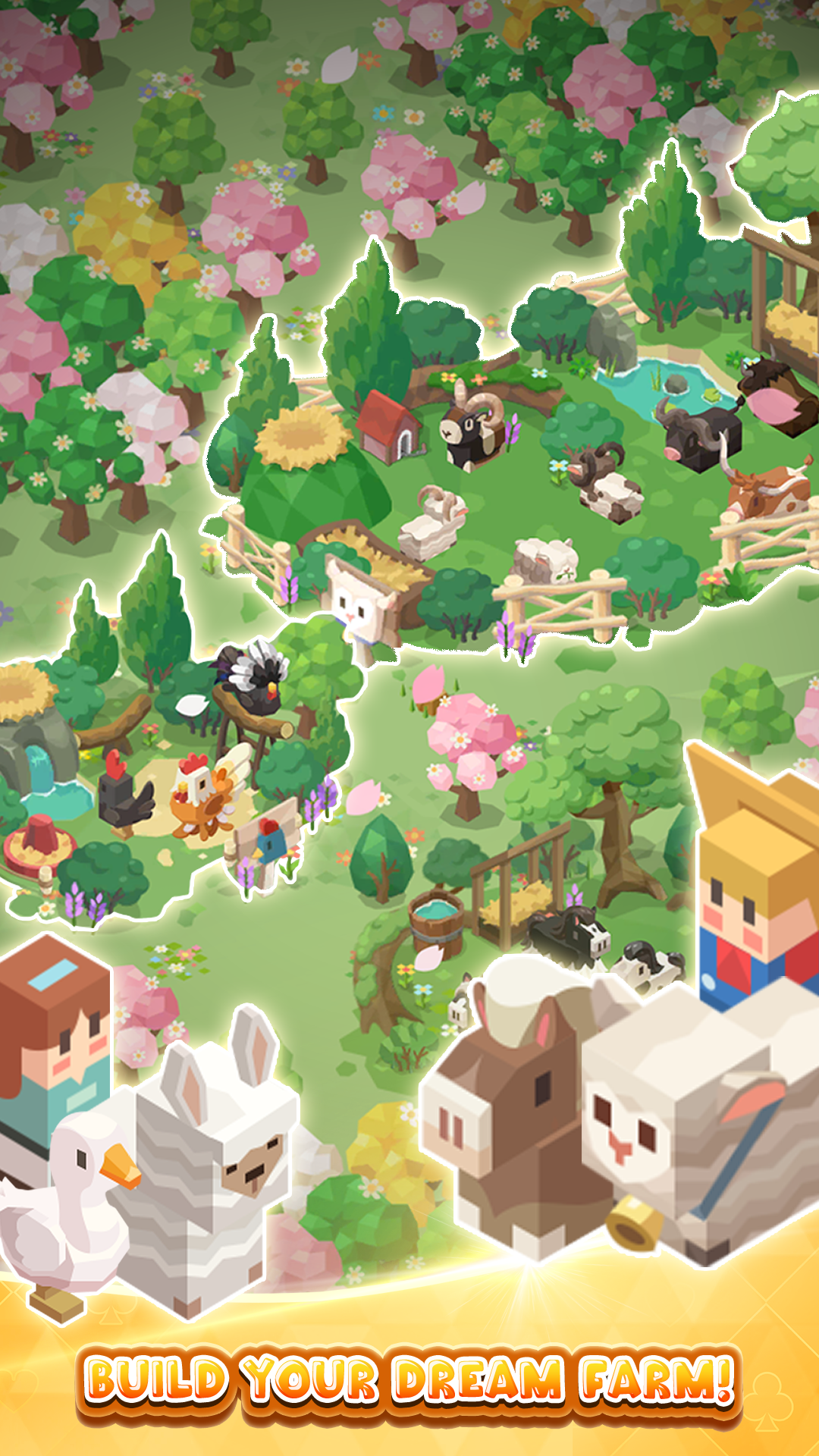 Solitaire Farm Village Game Screenshot