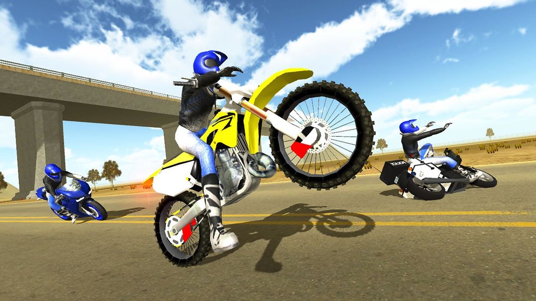 Moto Extreme Racer 3D screenshot game