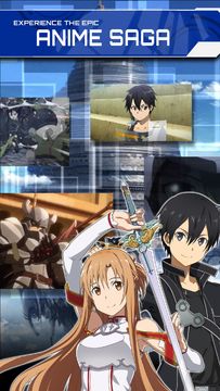 SWORD ART ONLINE;Memory Defrag Game Screenshot