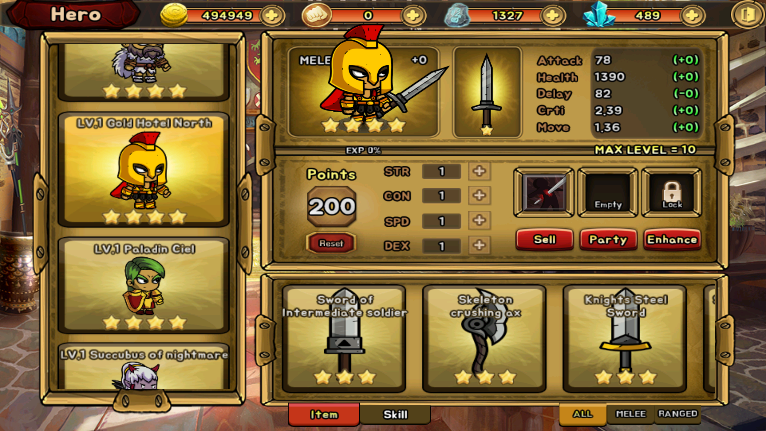 Dragon slayer Game Screenshot