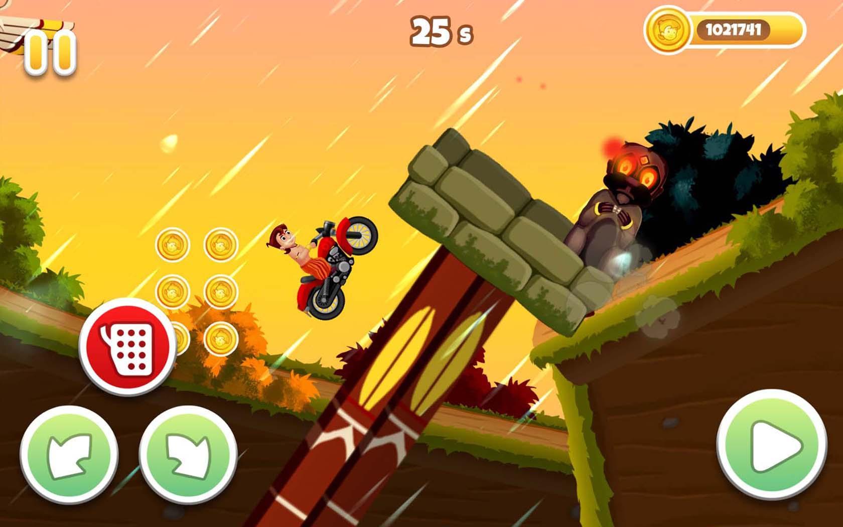 Cartoon Race: Chhota Bheem Speed Racing 게임 스크린샷