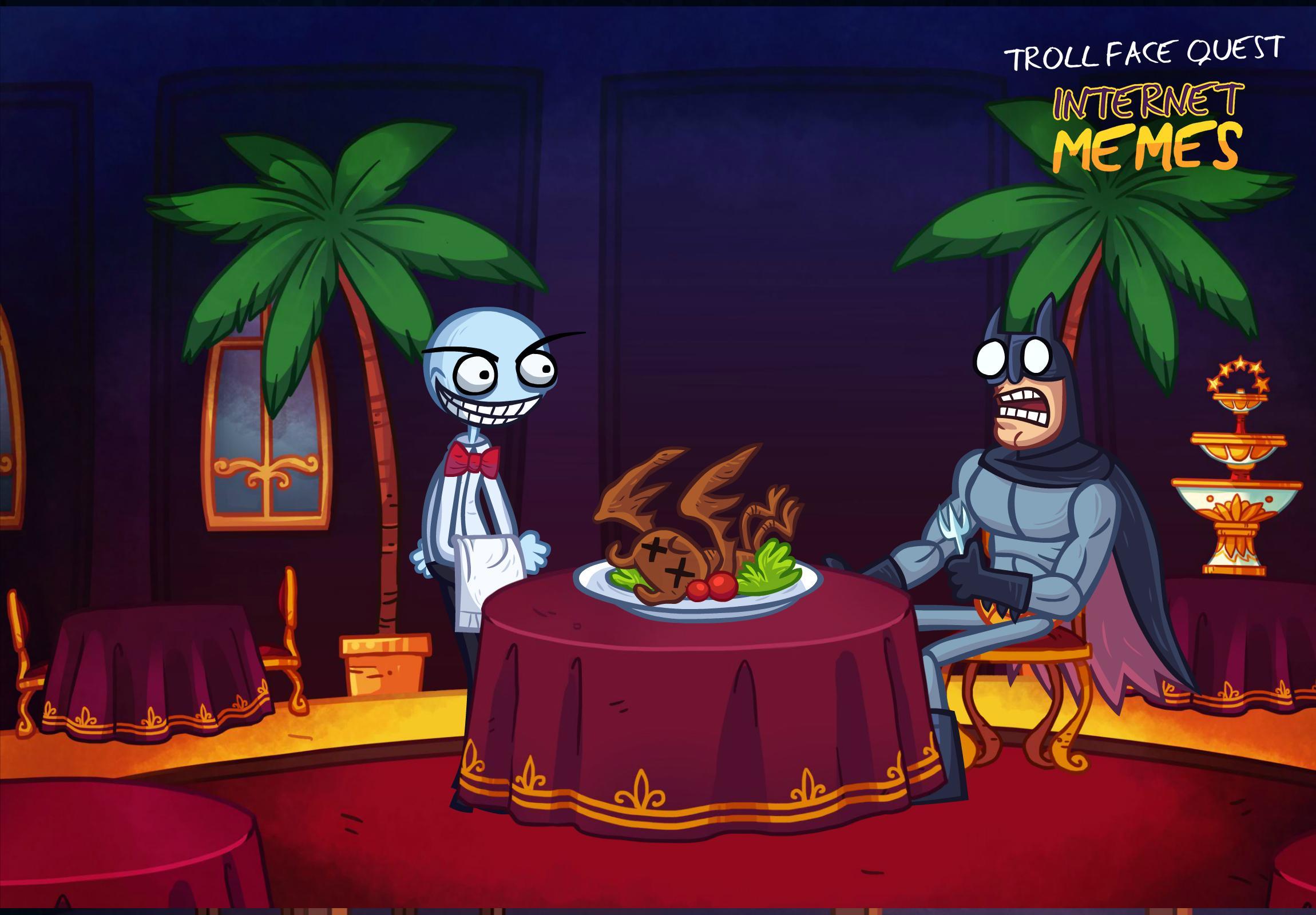 Cuplikan Layar Game Troll Face Quest Internet Meme