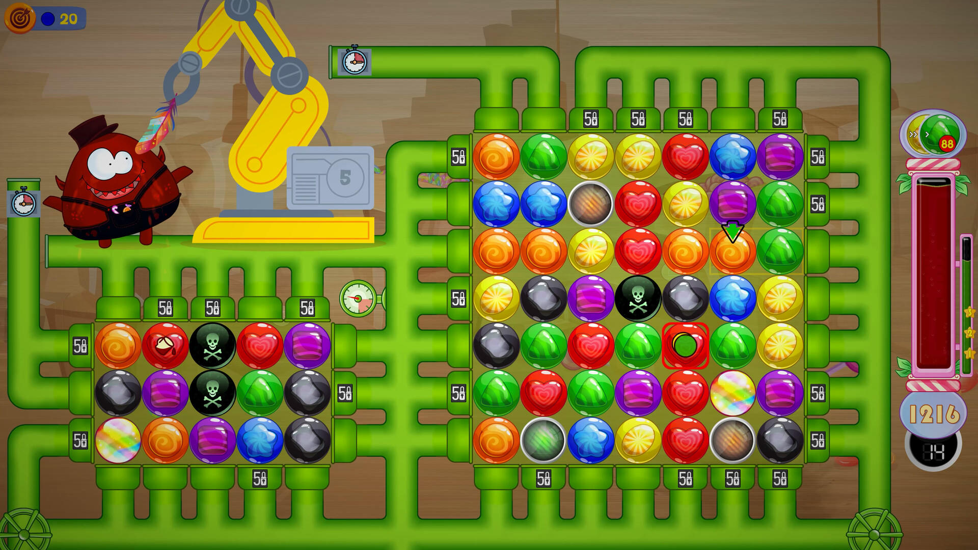 Paintball 3 - Candy Match Factory ภาพหน้าจอเกม