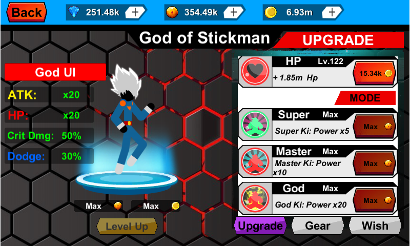 Stick Z Dragon : Super Game Screenshot