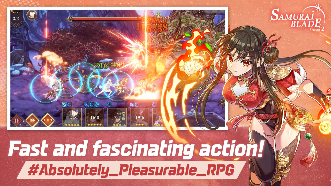 Cat & Knights: Samurai Blade Game Screenshot