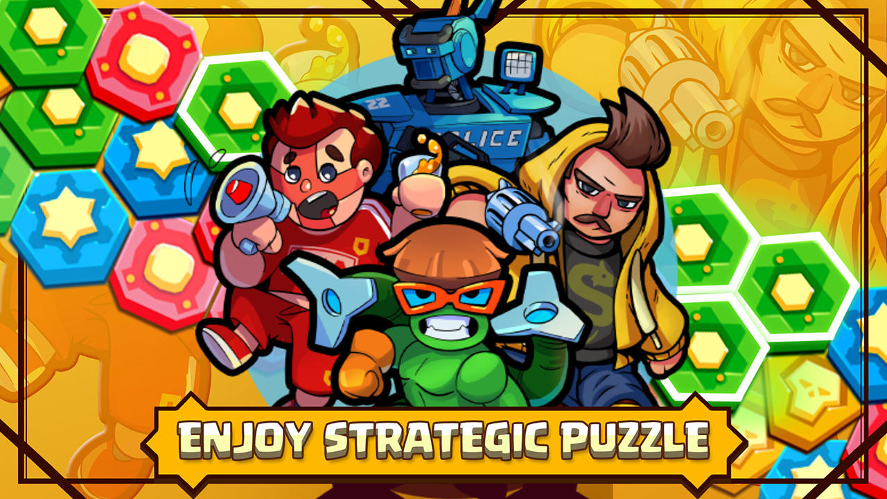 Screenshot 1 of Puzzle Wars: จับคู่ 3 การต่อสู้ 1.5.0