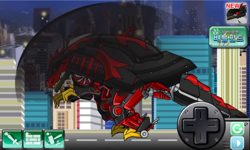 합체! 다이노 로봇 - 티라노더하이웨이 공룡게임 screenshot game