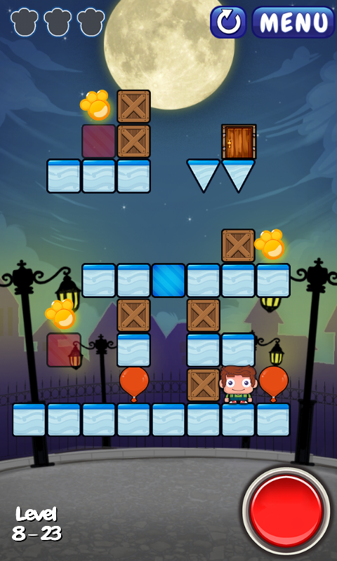 Follow Mimi the Dog Game Screenshot
