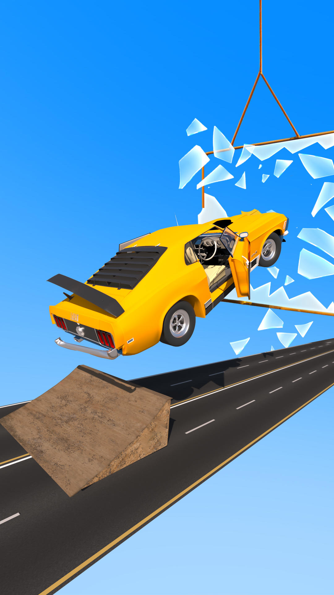 Скриншот игры Car Crash Car Driving Game