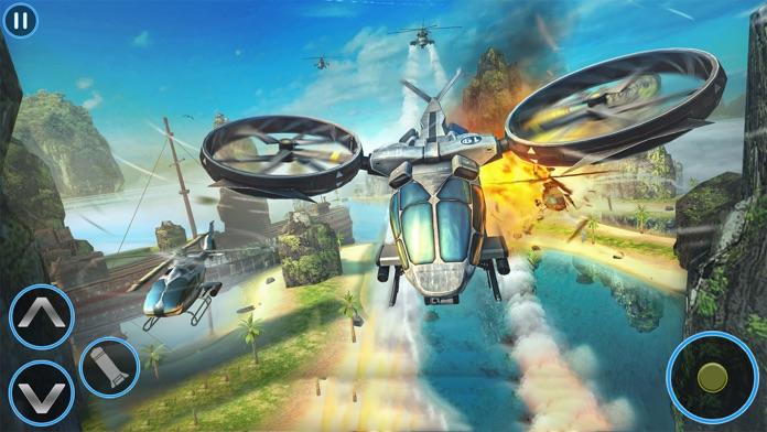 Gunship Battle-Sky Shooter Sim 게임 스크린 샷