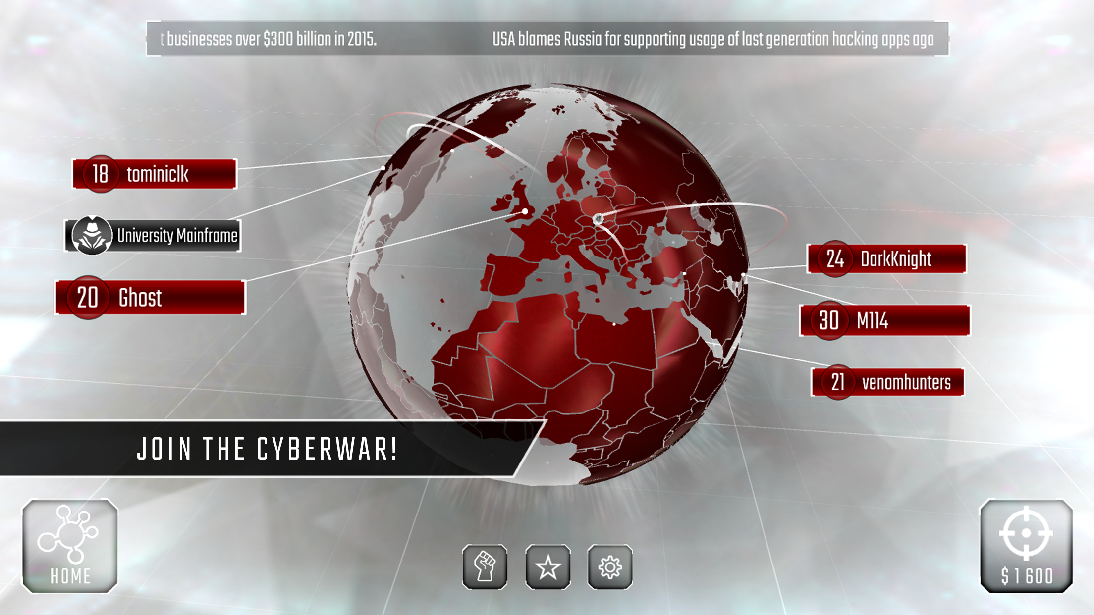 Hackers Game Screenshot