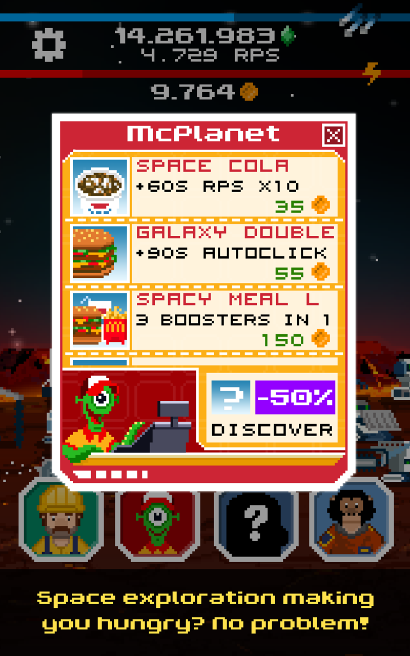 Screenshot of Tap Galaxy – Deep Space Mine