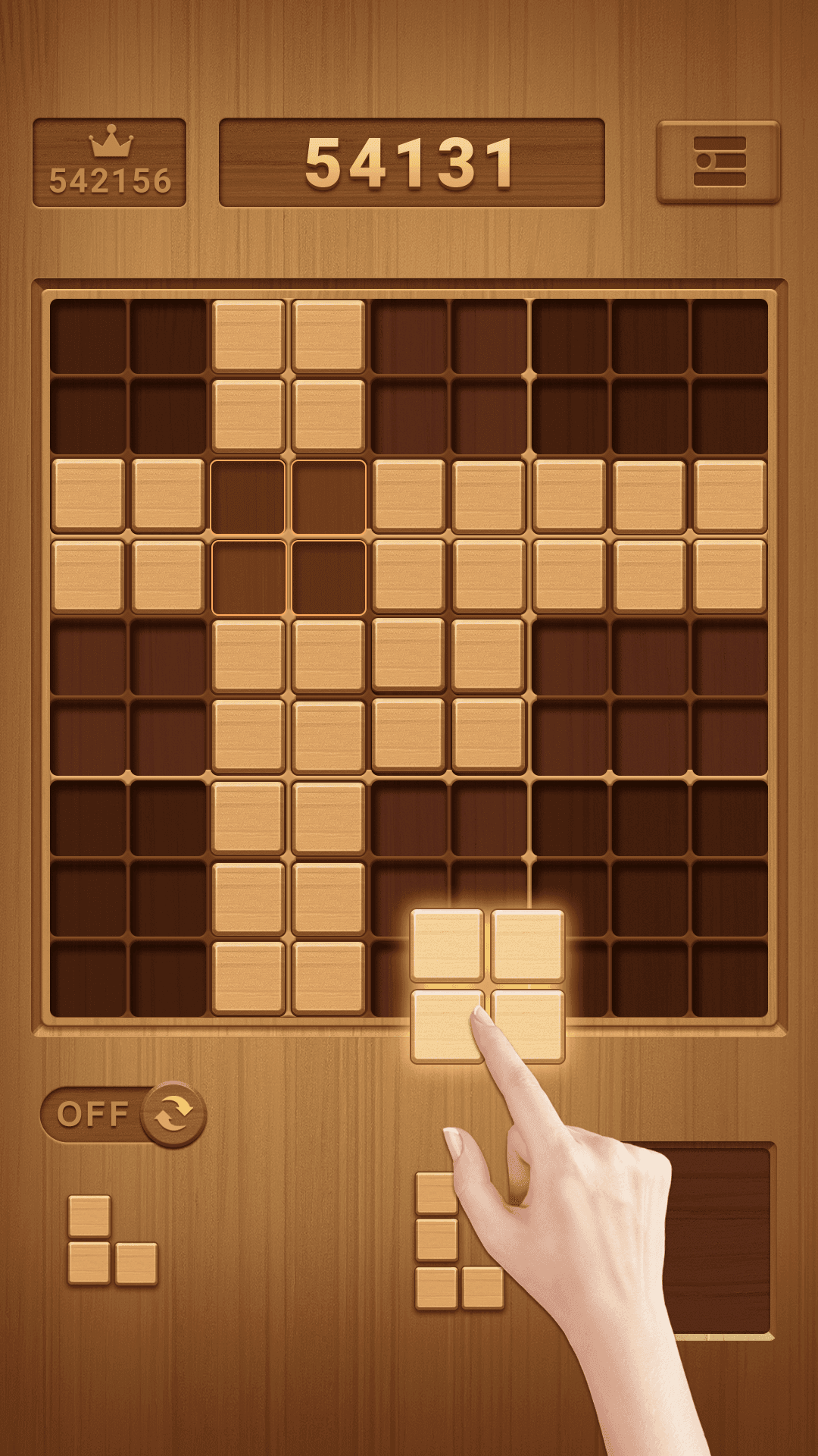 Block Sudoku - ウッディーブロックパズルゲームのキャプチャ