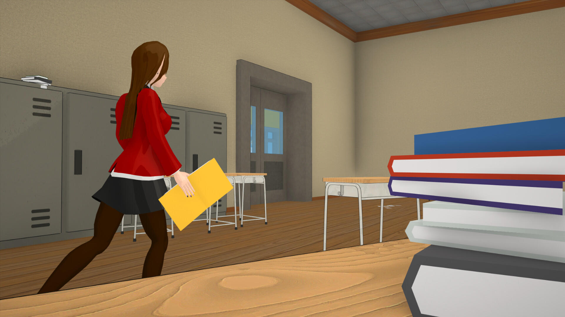 School Girl Simulator Game Screenshot