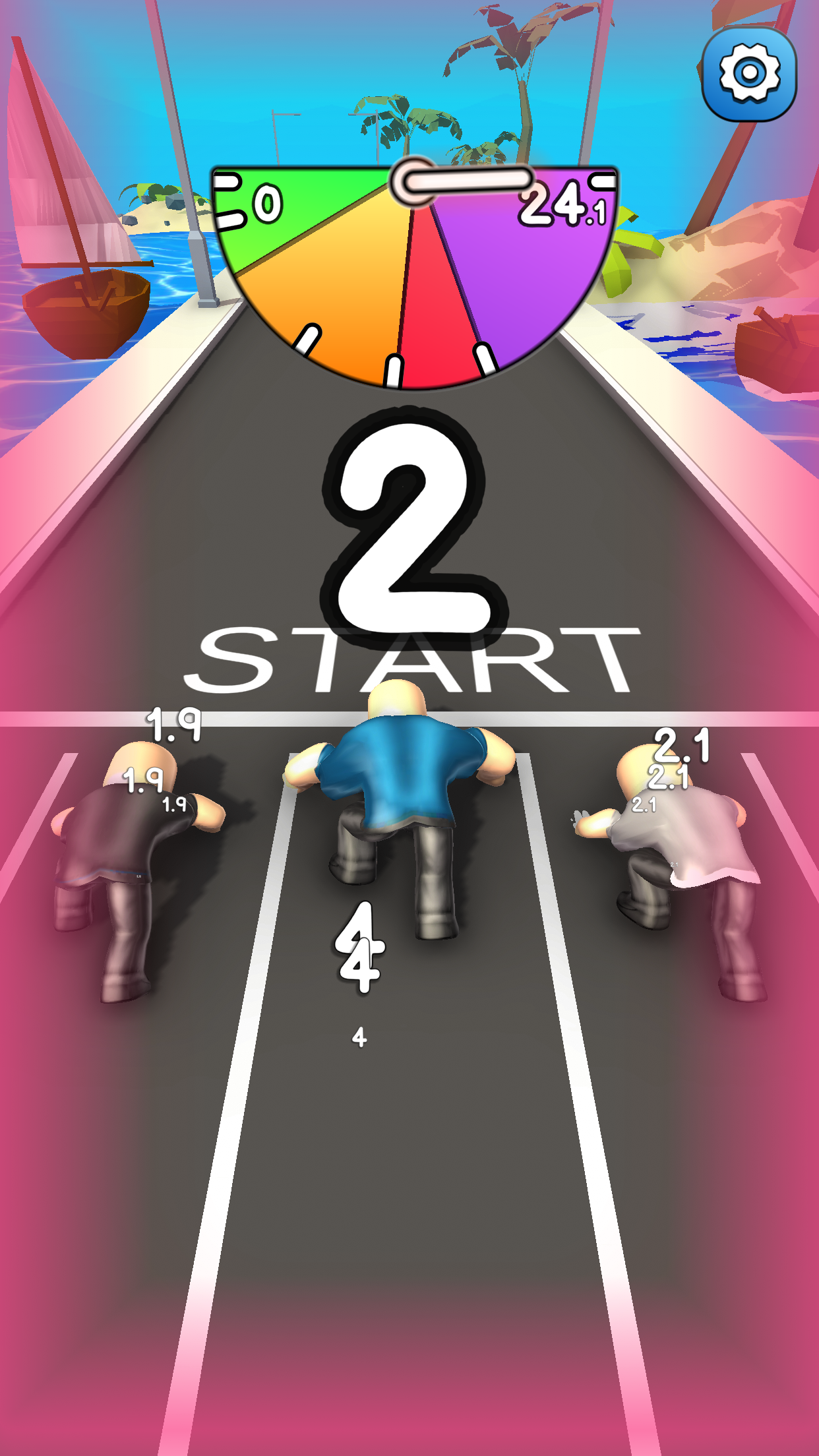 Race Clicker: Tap Tap Game 게임 스크린 샷