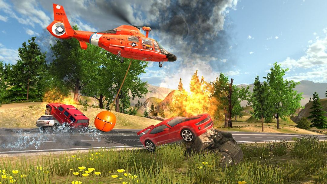 Screenshot of Helicopter Rescue Simulator