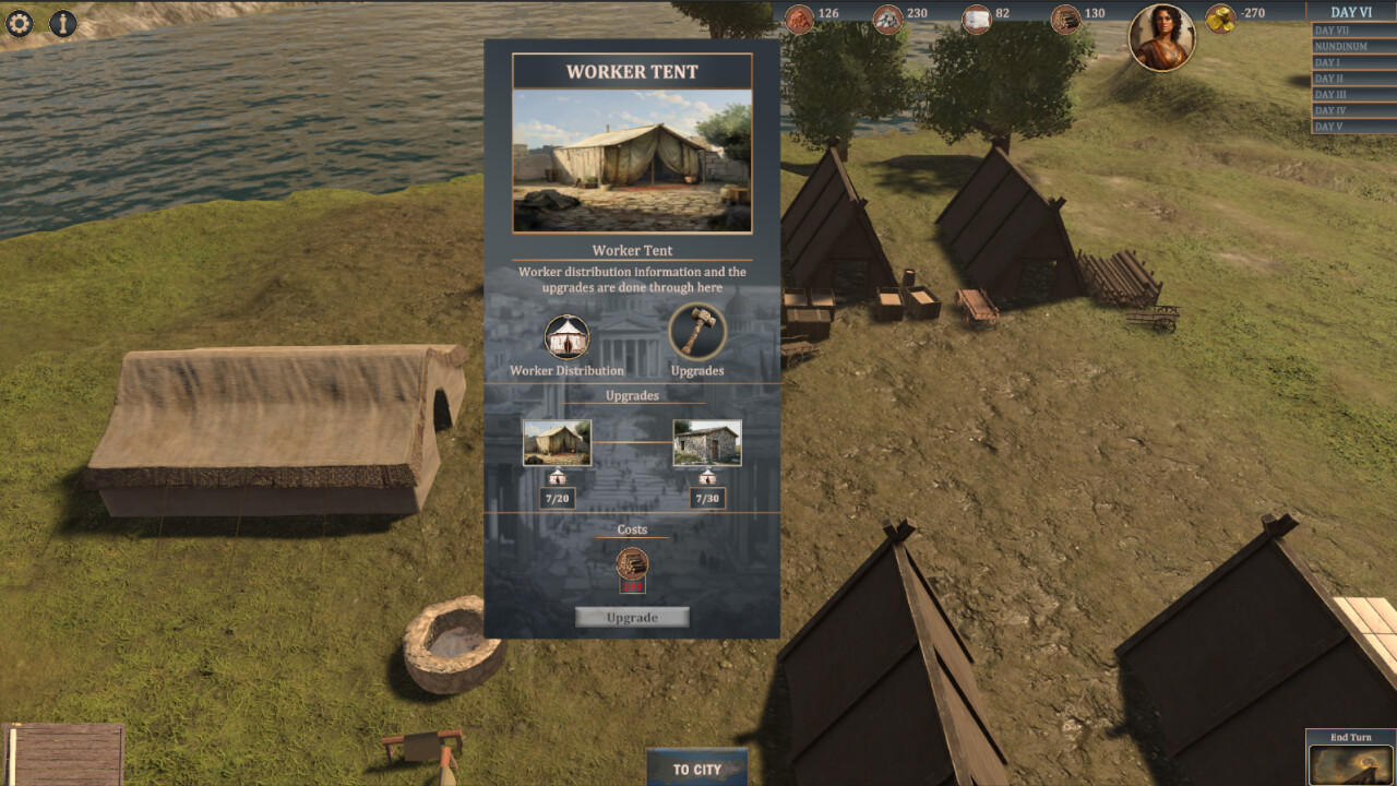 The New Rome screenshot game