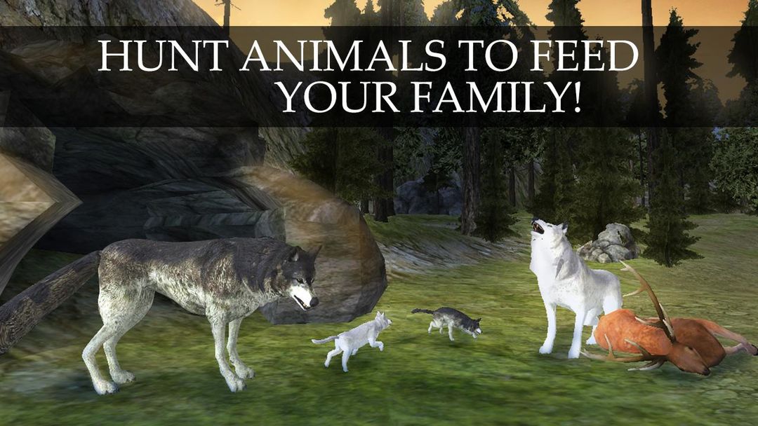 Screenshot of Wild Wolf Quest Online