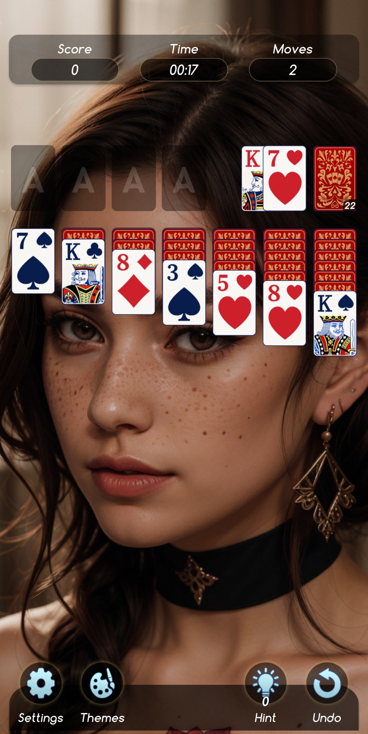 Solitaire Classic: Love Story Game Screenshot