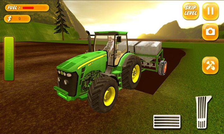 Screenshot 1 of Tractor Farming Simulator 2017 