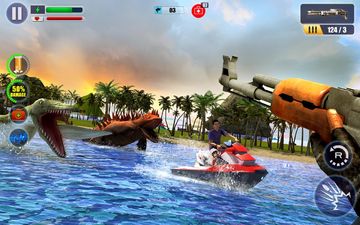 Underwater Sea Monster Hunter Game Screenshot