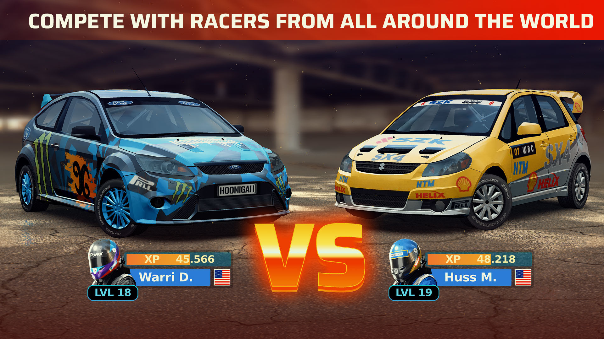 Screenshot of Rally ONE : Multiplayer Racing
