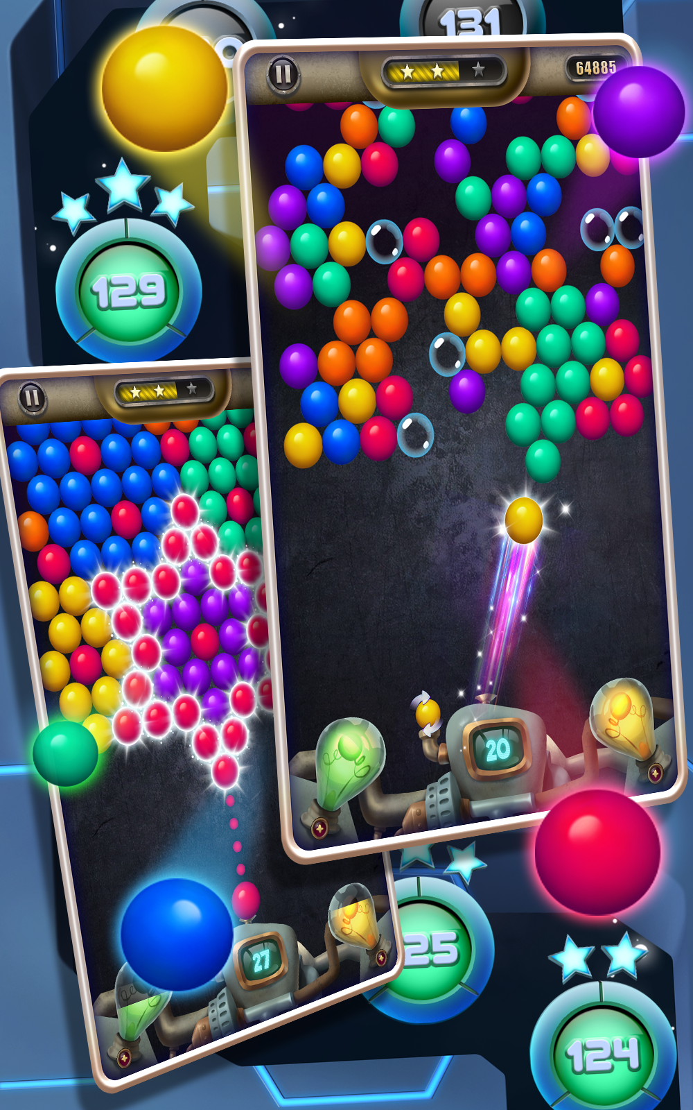 Blade Bubbles Game Screenshot