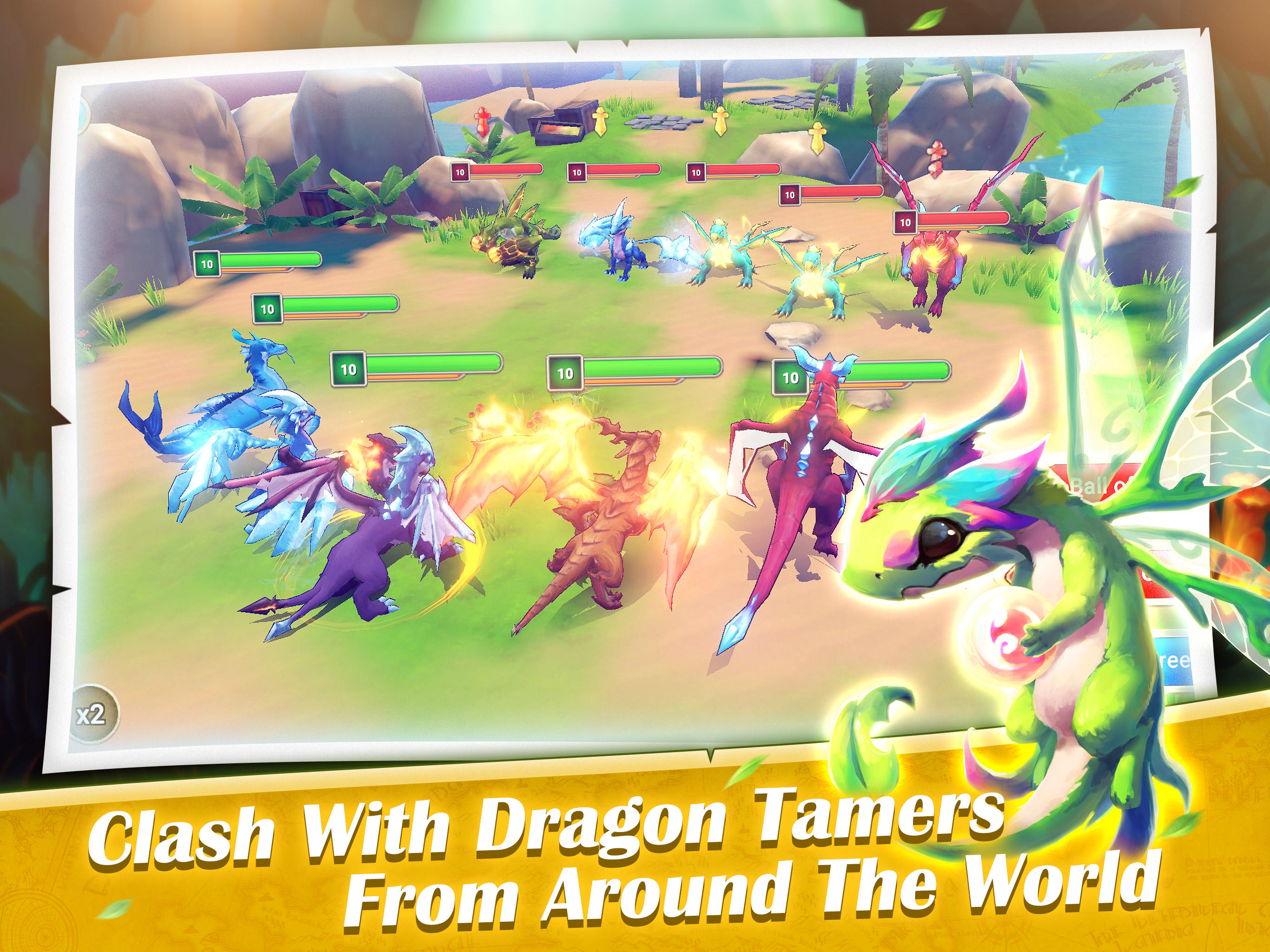 Dragon Tamer Game Screenshot