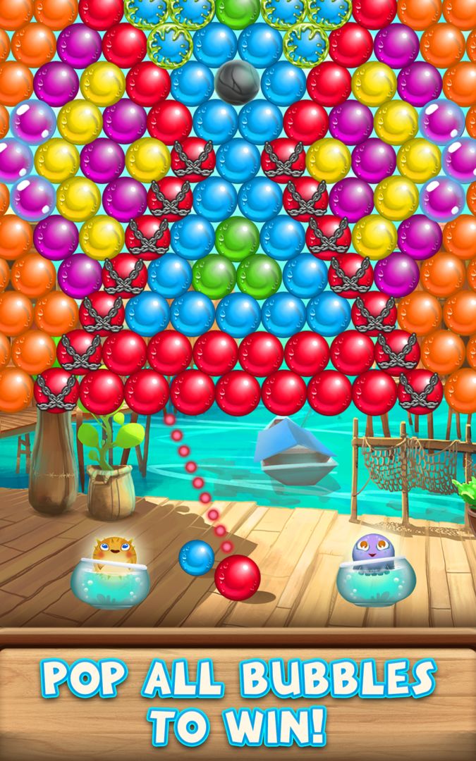 Bubble Fish Mania screenshot game