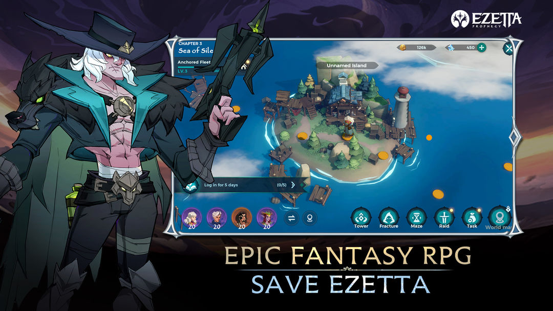 Ezetta Prophecy screenshot game