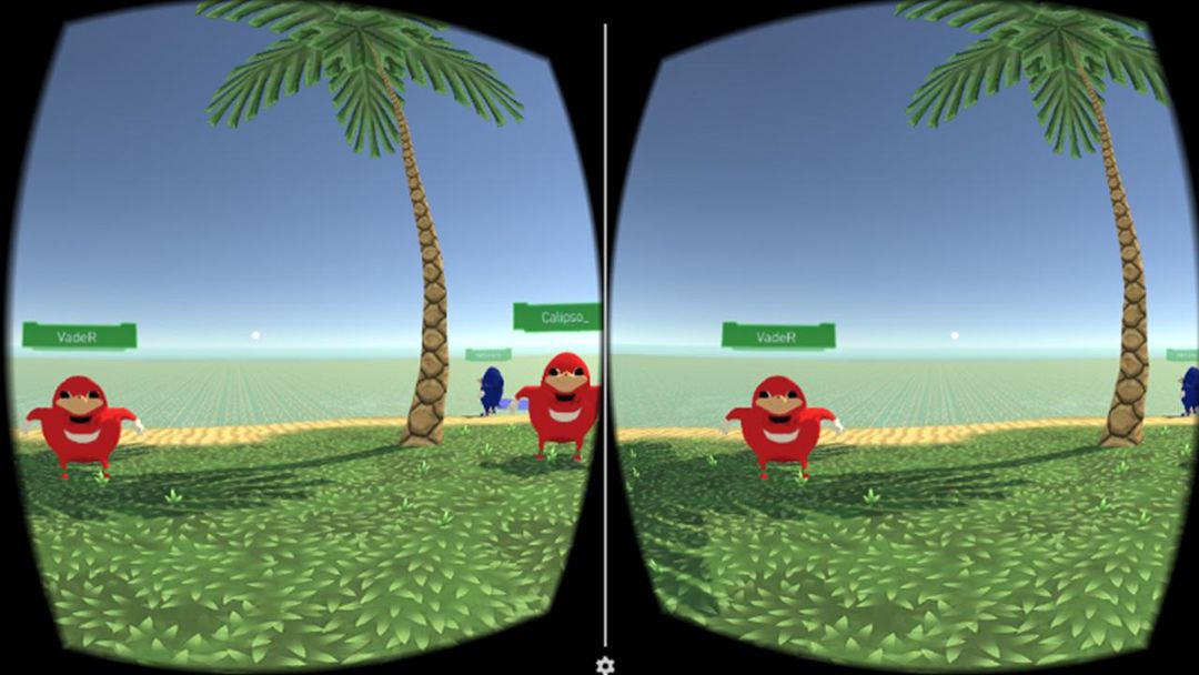 Screenshot of Ugandan Knuckles VR