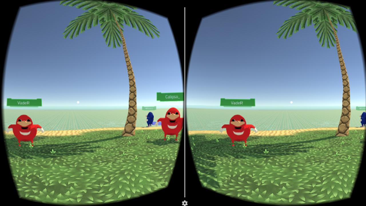 Скриншот игры Ugandan Knuckles VR