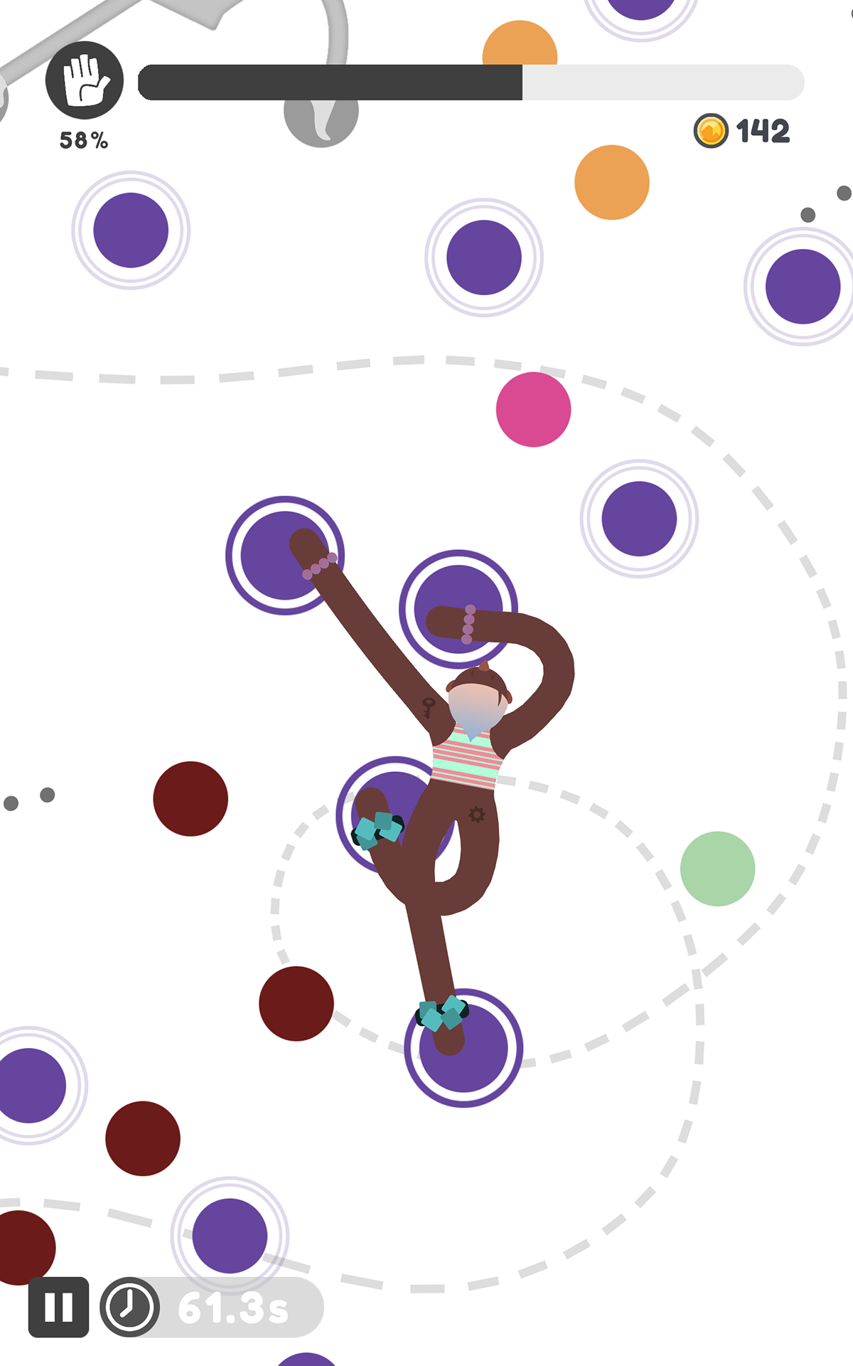 Nood Climbrs ภาพหน้าจอเกม