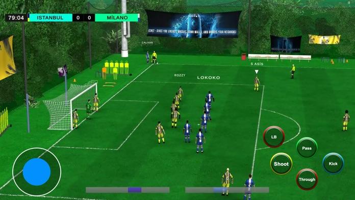 Screenshot 1 of Echtes Fußball-Fußballspiel 2024 