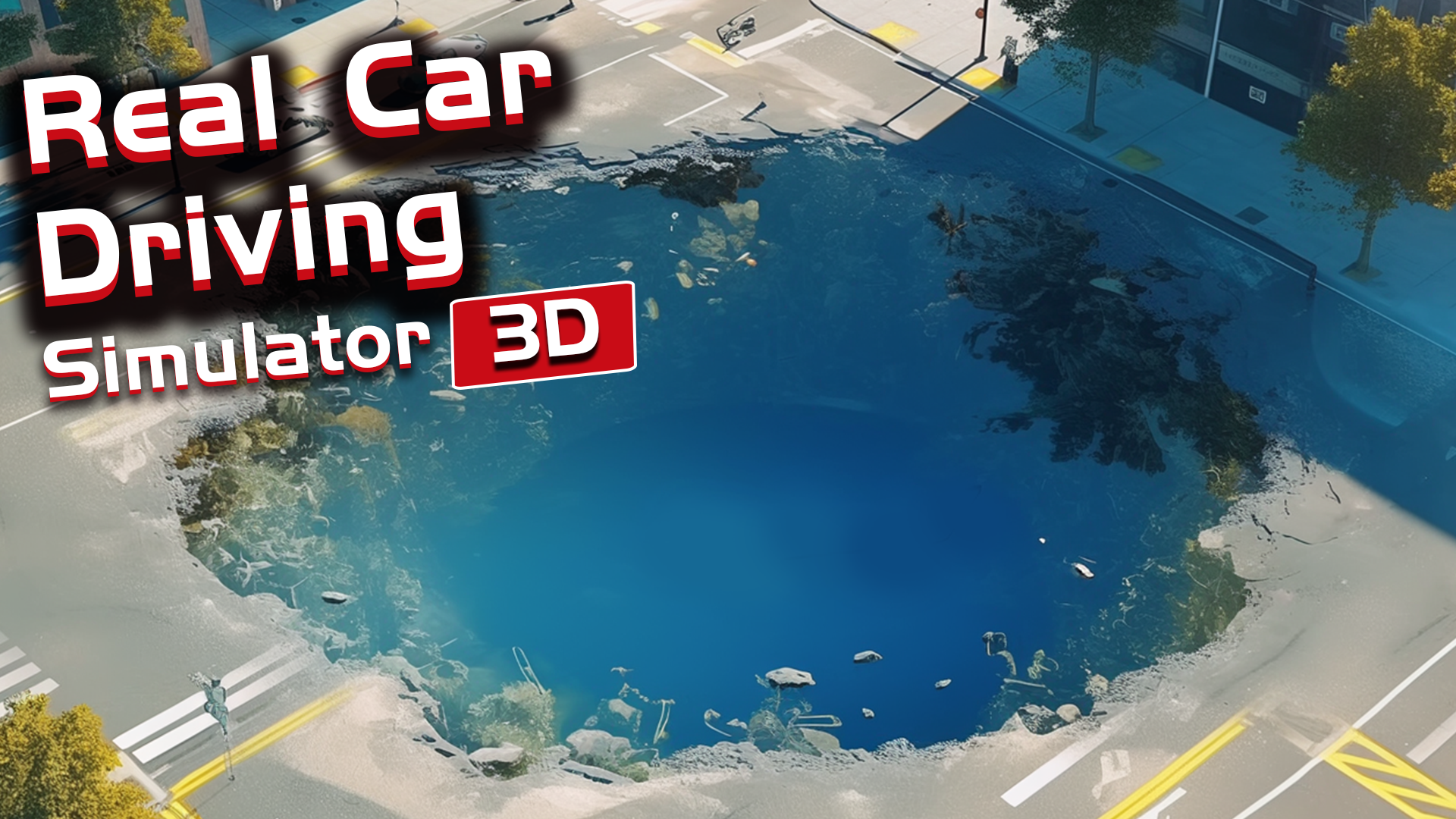 Real Car Driving Simulator 3D Game Screenshot