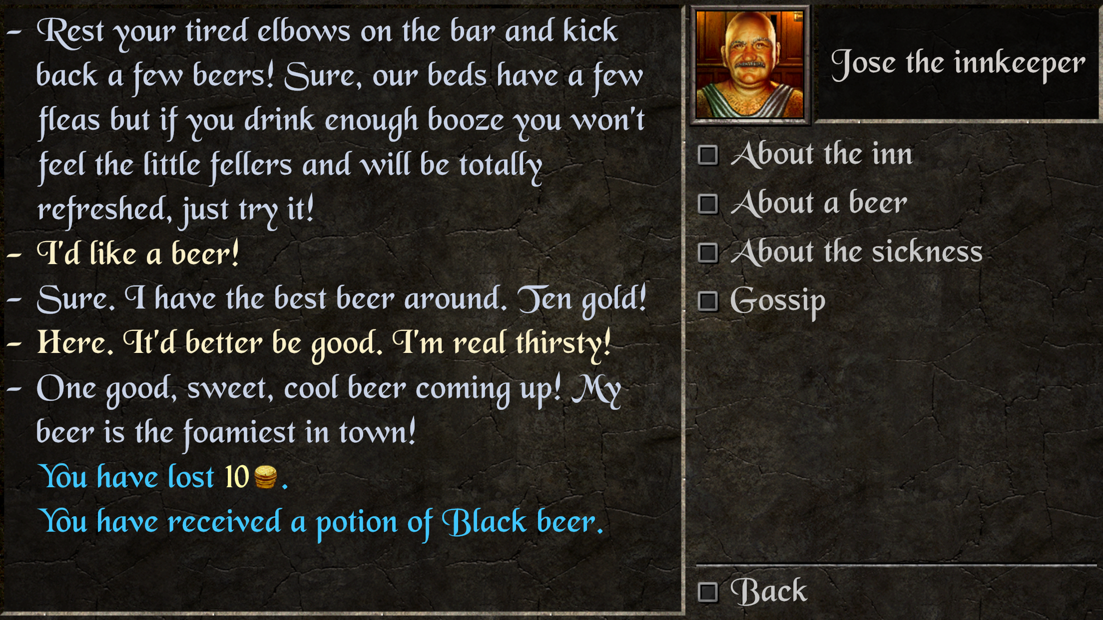 The Quest Game Screenshot