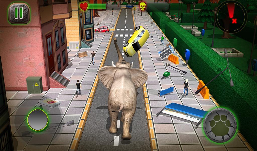Ultimate Elephant Rampage 3D遊戲截圖
