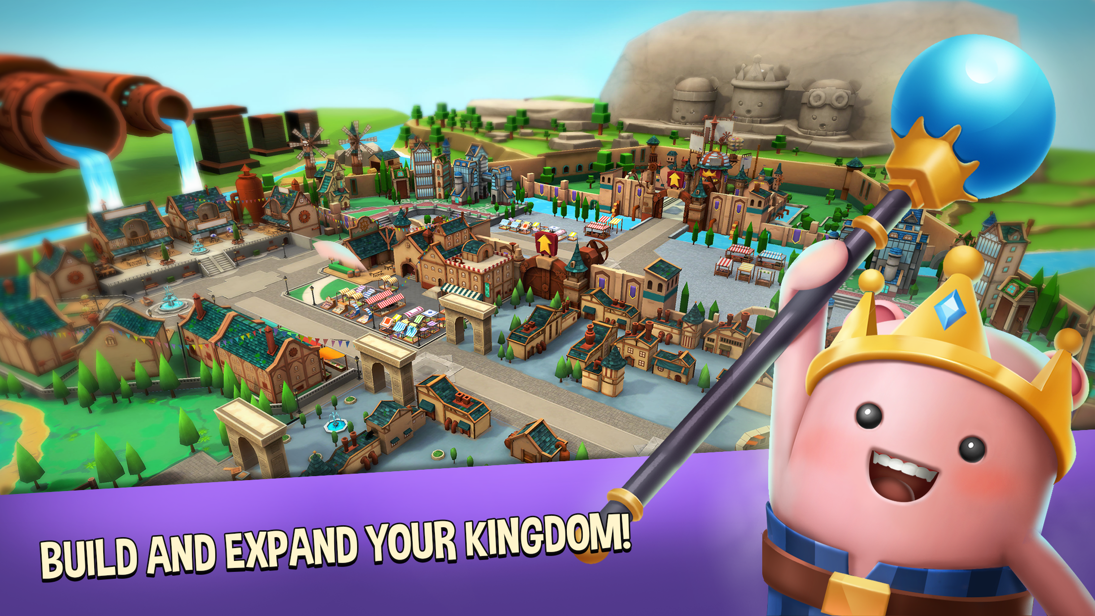 Kingdom Raids - Puzzle Wars Game Screenshot