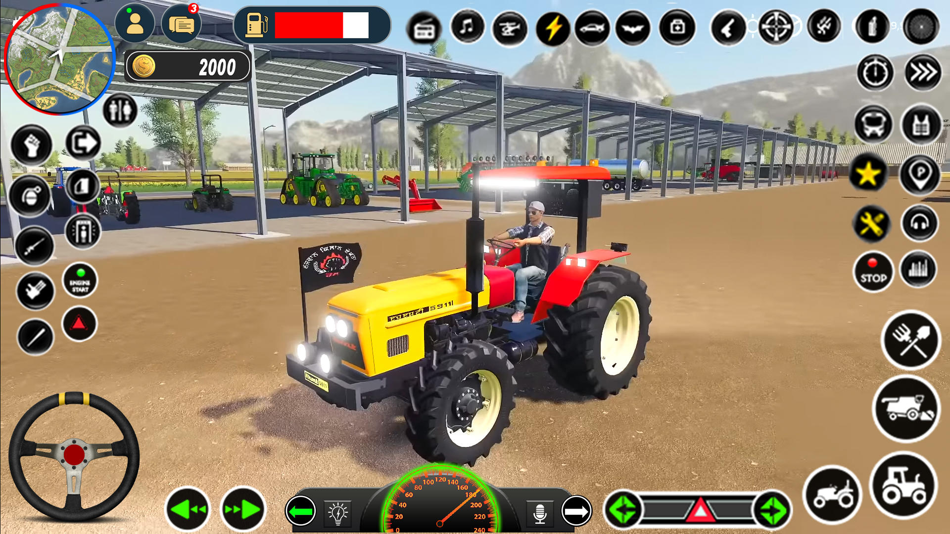 Tractor Game : Tractor Tochan Game Screenshot